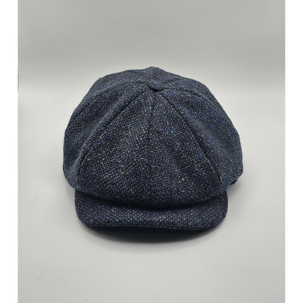 Hanna Hats Cap Irish Tweed 8 Piece Cap Newsboy Hat Made in Ireland XXL 64-65 Cm